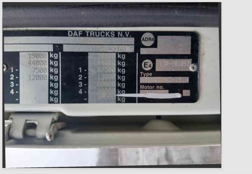 Daf, Ft Xf 105.460, 2012