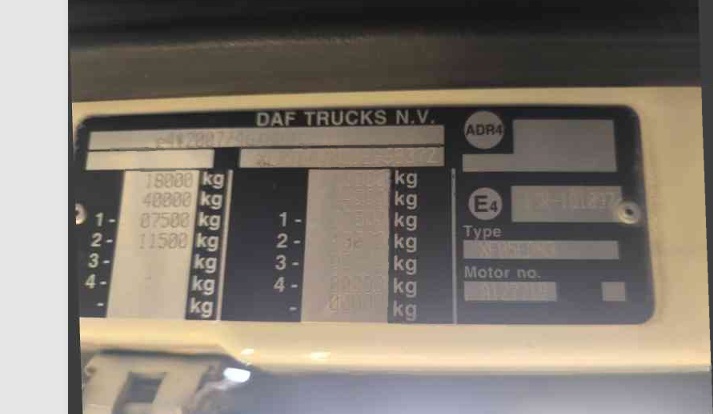 Daf, Ft Xf 105.460, 2012
