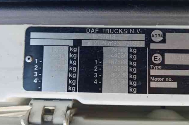 Daf, Ft Xf 105.460, 2012