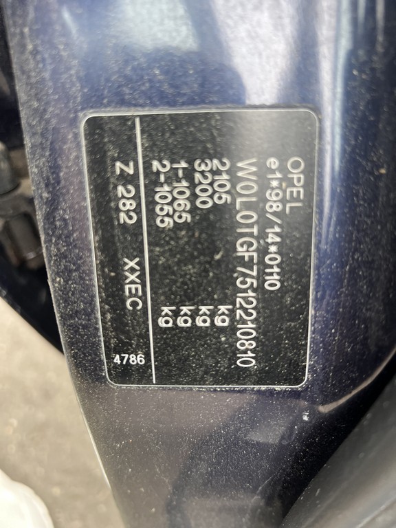 Opel, Zafira, 2001