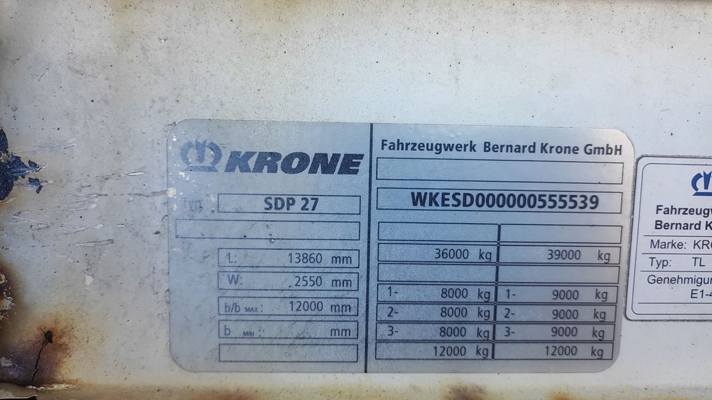 Krone, Sdp27