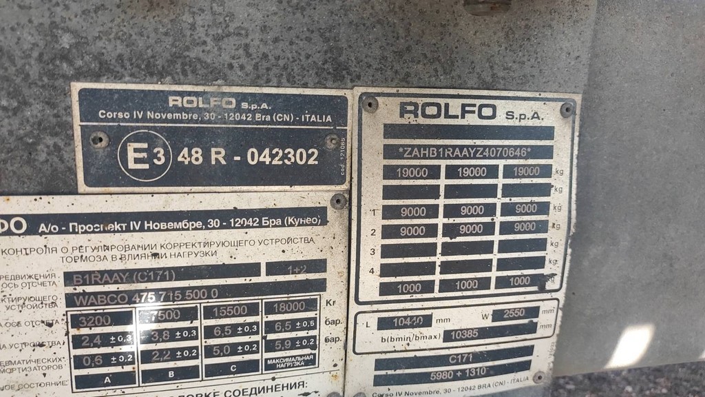 Rolfo, Pegasus 3.A, 2007