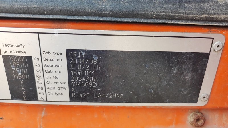 Scania, R420 La4x2hna, 2008