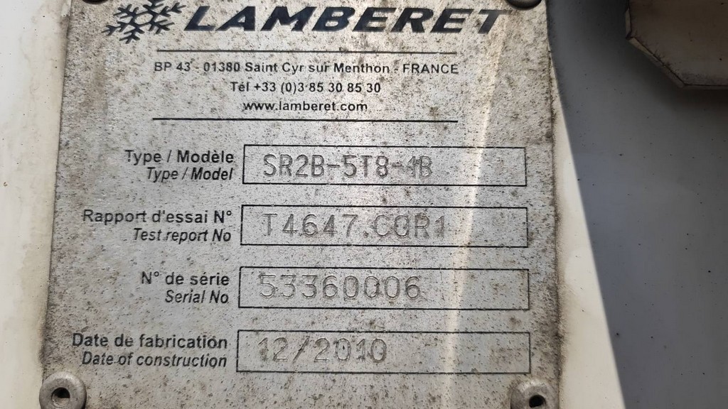 Lamberet, Sr2b-5T8-1B, 2010