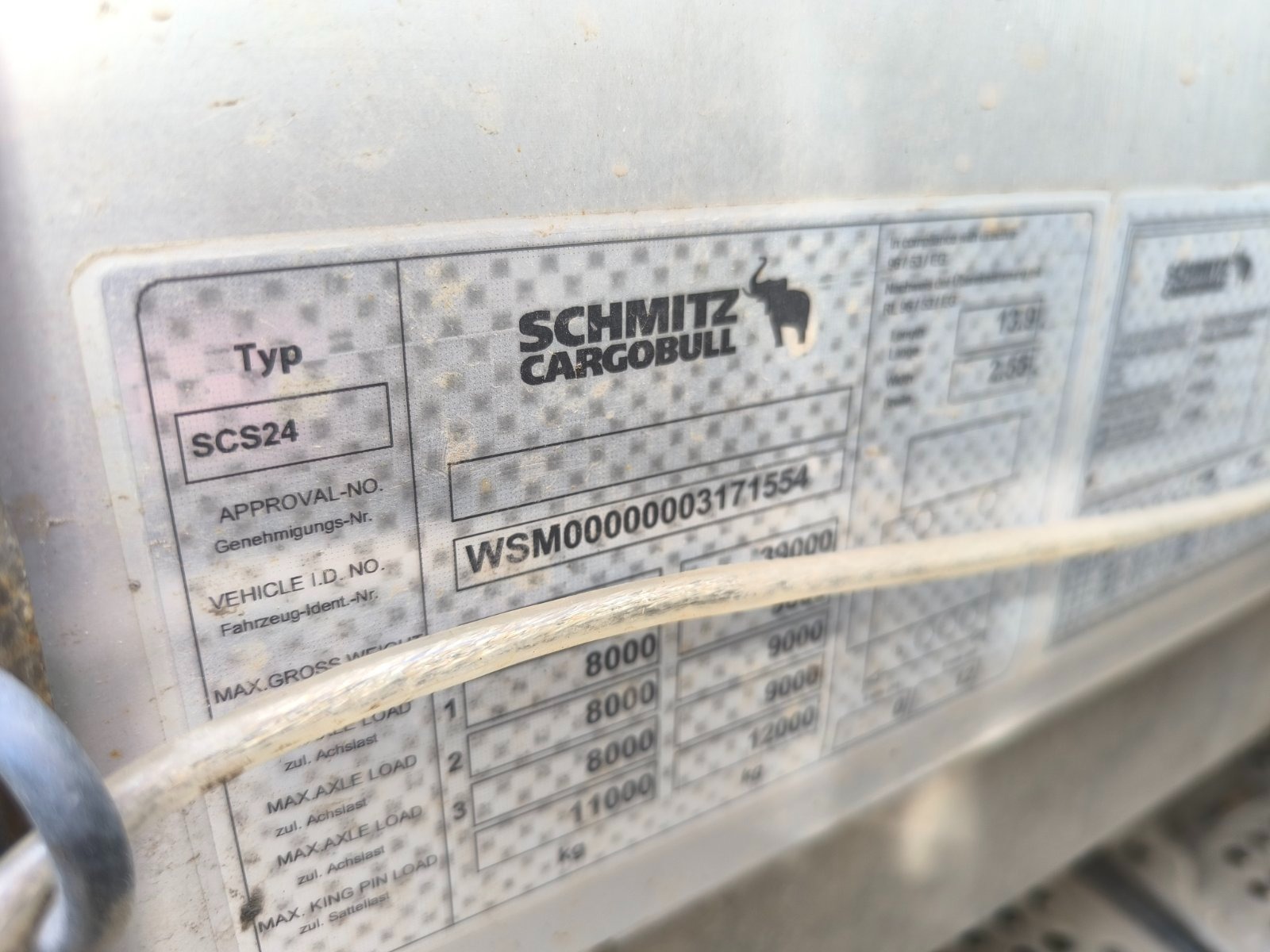 Schmitz, Cargobull Scs 24/L, 2012