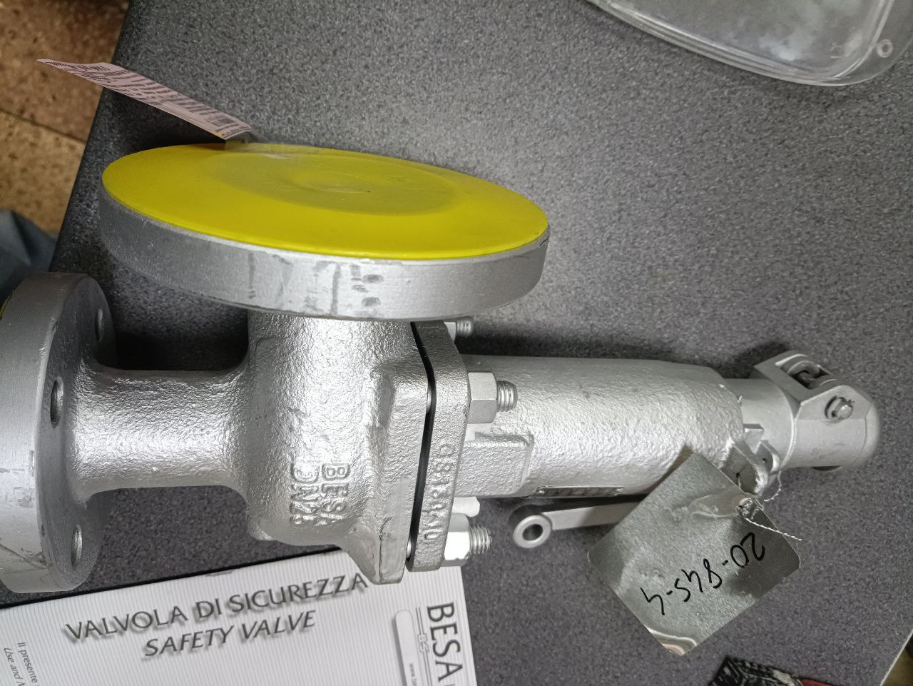 Клапан предохранительны й BESA. арт. 241-G-Н3. г. в. : н/у. заводской (серийный номер): н/у. страна-производитель: н/у. состояние: новое. применимость: запчасть.