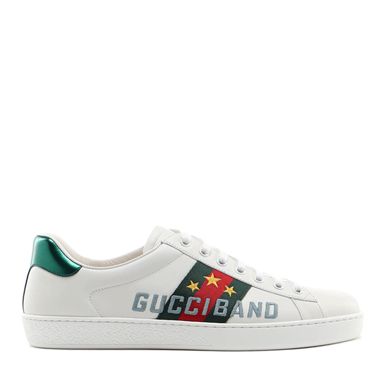 Кроссовки унисекс. новые. цвет белый. размер 10.5. маркировка 6036930F/109069. т.м. Gucci. страна производства Италия. состав: н.у. (коробка 457)