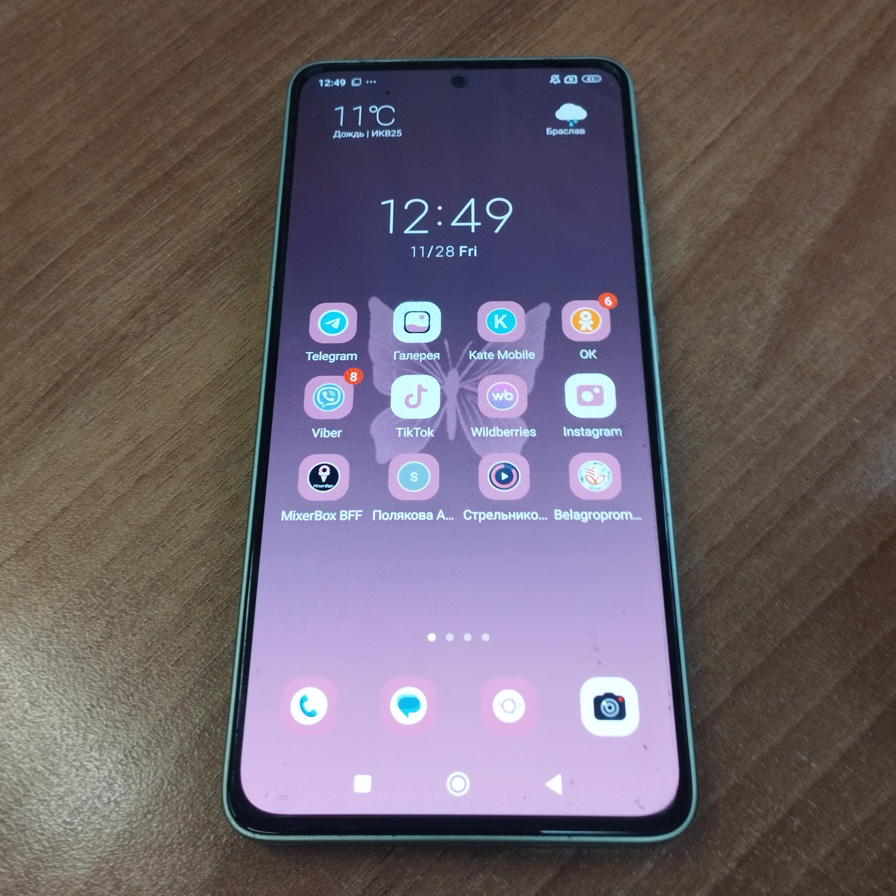 Мобильный телефон Xiaomi Redmi Note 13 (23124RA7EO). imei 1: 867749073658803. imei 2: 86774907365881