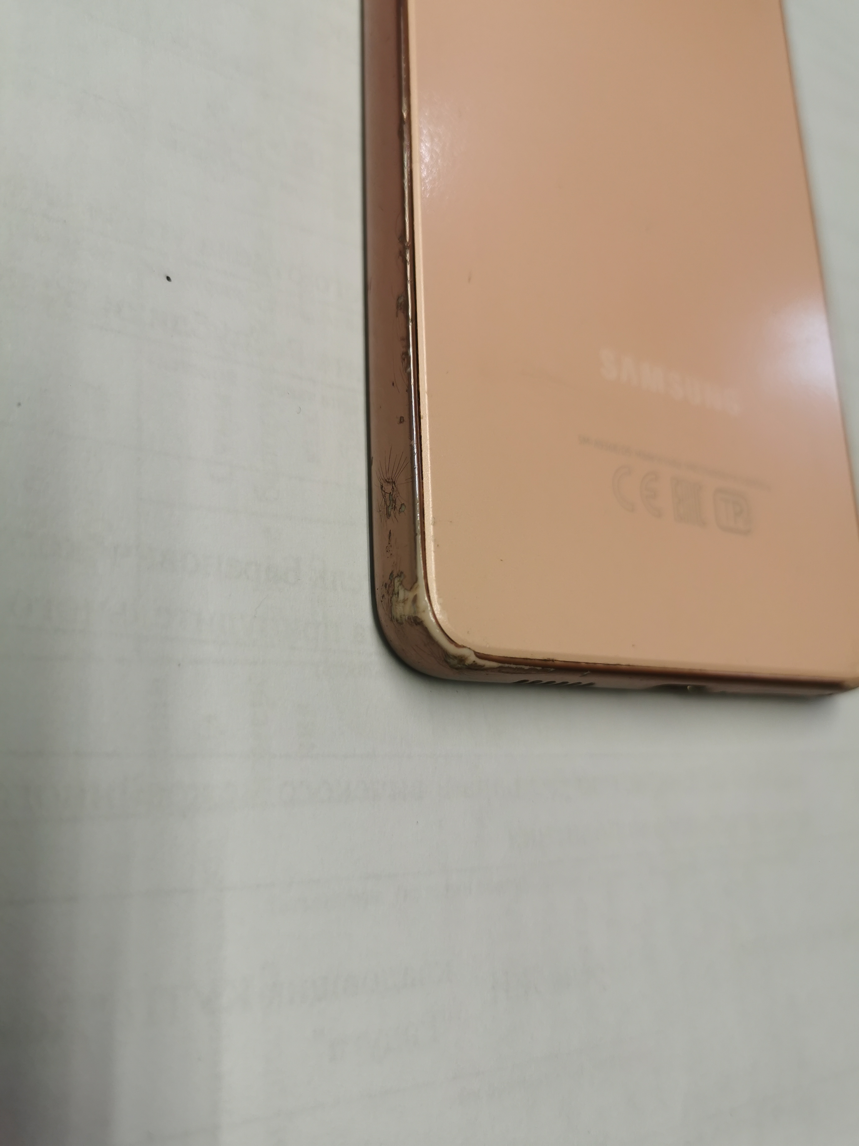 Мобильный телефон Samsung Galaxy A53 5G модель SM-A536E/DS. память 256 ГБ. imei1: 356908780309336. imei2: 357795580309338. в корпусе розового цвета. бывший в употреблении. в рабочем состоянии. Дефекты: на экране сильные царапины и потертости. корпус ...