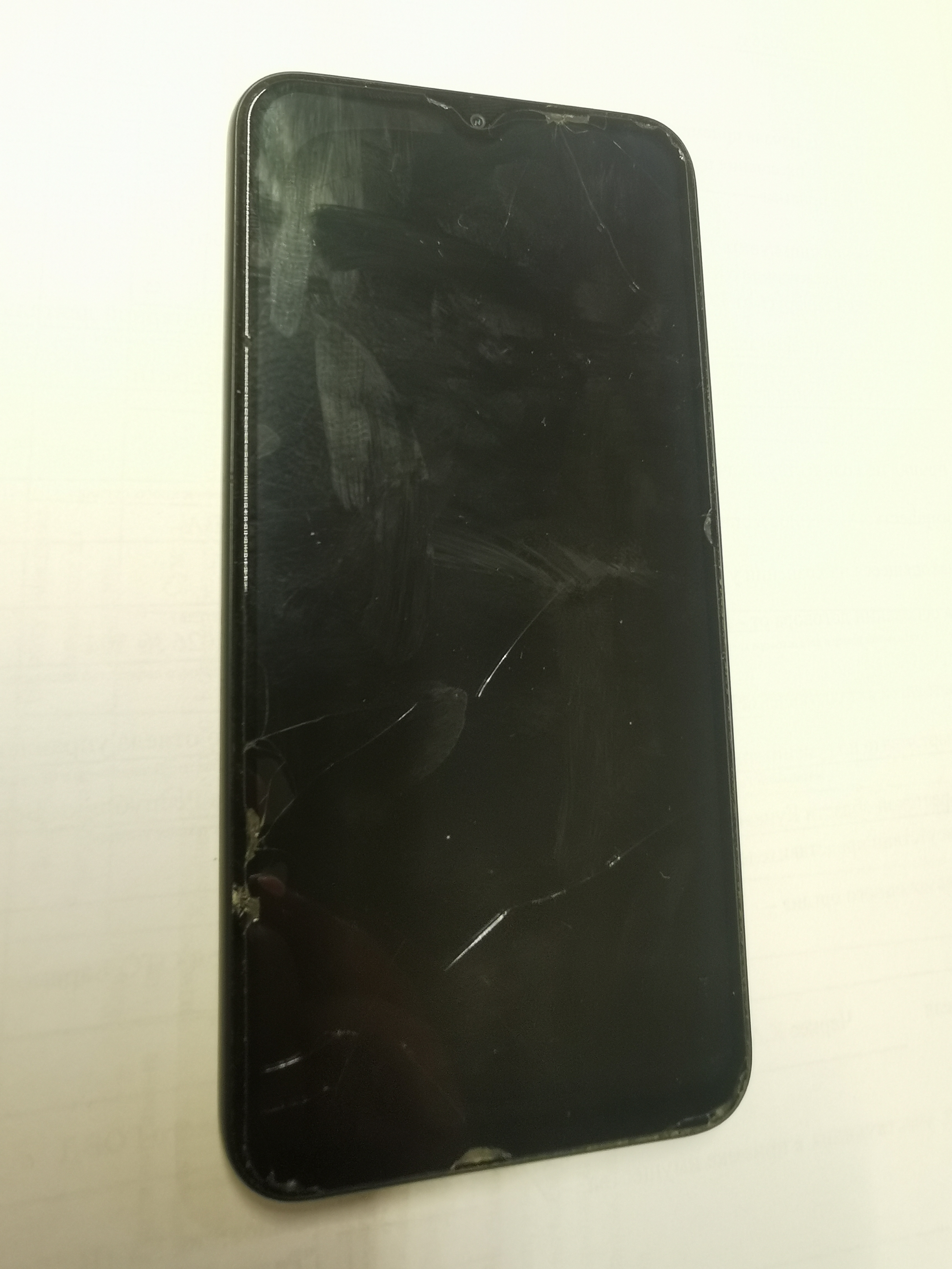 Мобильный телефон Samsung Galaxy A34 5G память 256 ГБ. imei1: 356972552113045. imei2: 358425172113042. в корпусе черного цвета. бывший в употреблении. в рабочем состоянии. Дефекты: на корпусе царапины. на экране сколы. на защитном стекле трещины. Пар...