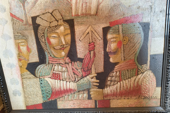 РУП "Торговый дом "Восточный" приглашает принять участие в аукционе на картины художника А.Герасимова