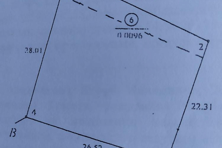 Земельный участок площадью 0,0676 га, расположенный по адресу: Минская область, Молодечненский район, Красненский с/с, СТ "Монолит-92", У-109
