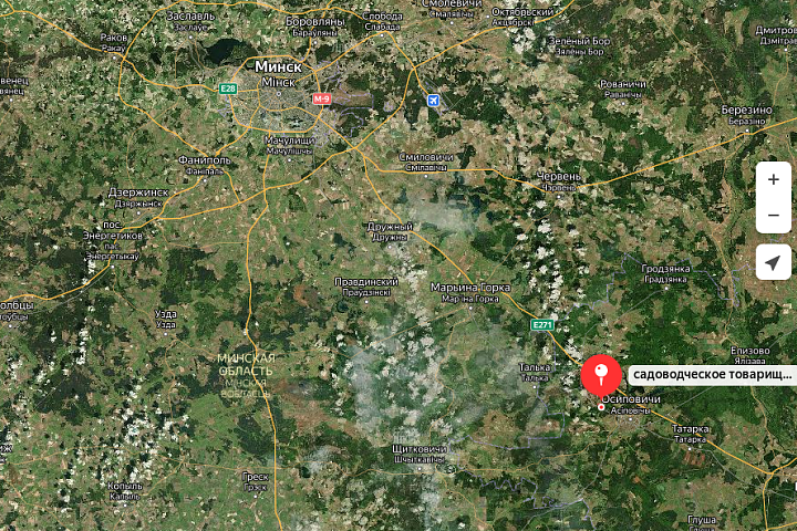 Земельный участок в СТ "Верейцы" площадью 9,97 соток