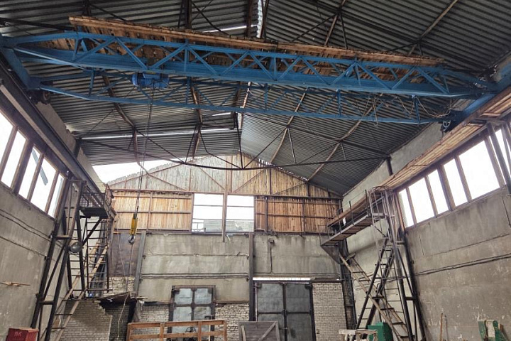 Цех лесопиления, расположенный по адресу: Гомельская обл., Светлогорский р-н, г.Светлогорск, пер. Промысловый, 2/1, общая площадь 911,3 кв.м